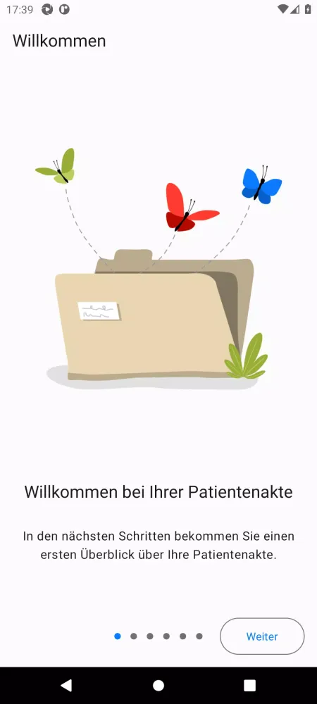 BKK PFAFF ePA Screenshots