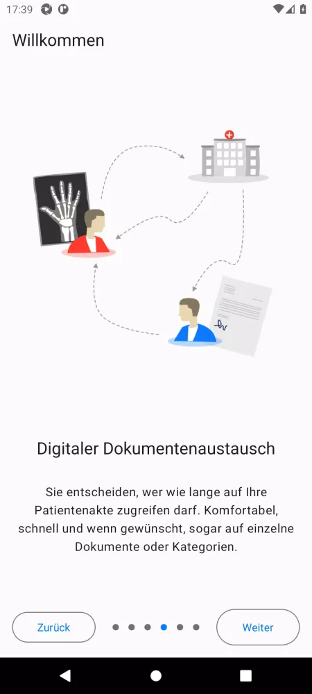 BKK PFAFF ePA Screenshots