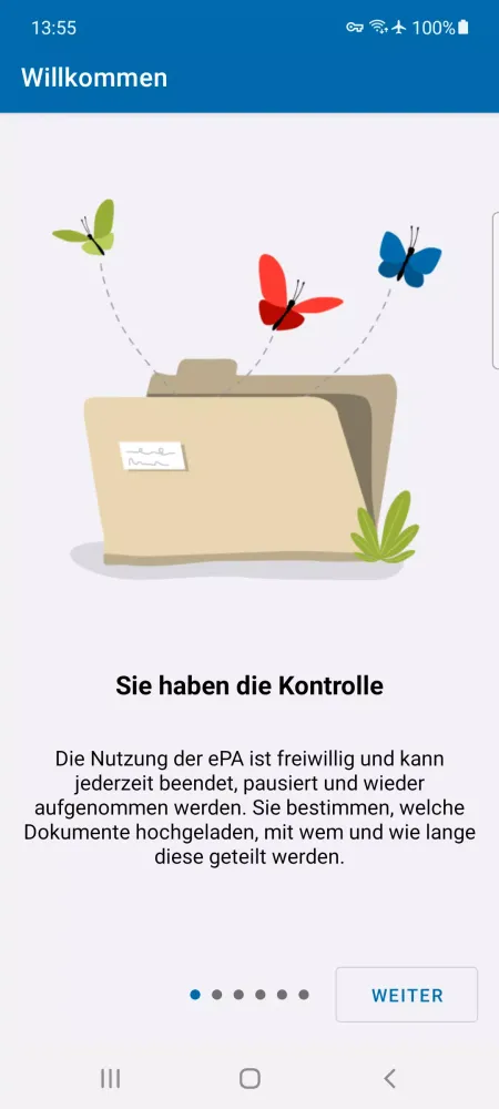 تصاویر Meine BKK Pfalz ePA