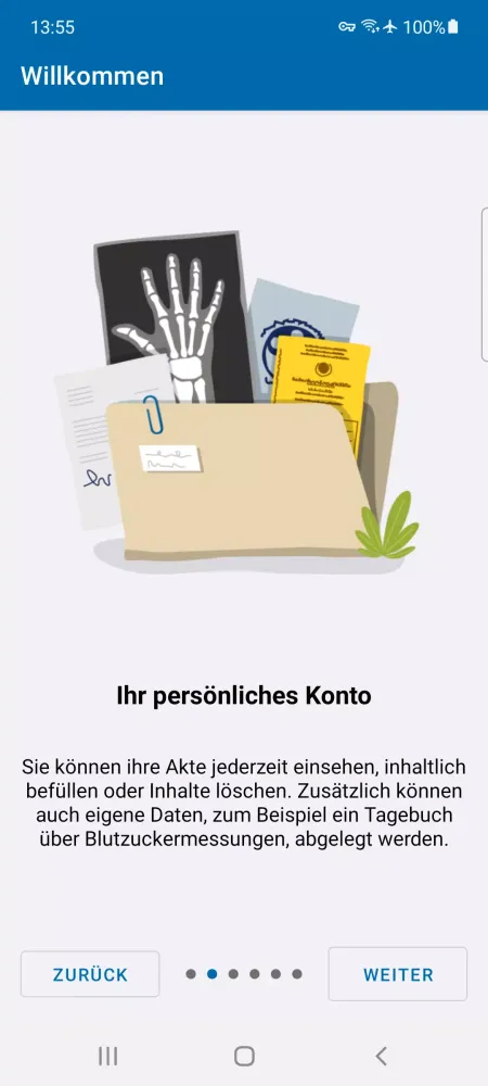 تصاویر Meine BKK Pfalz ePA