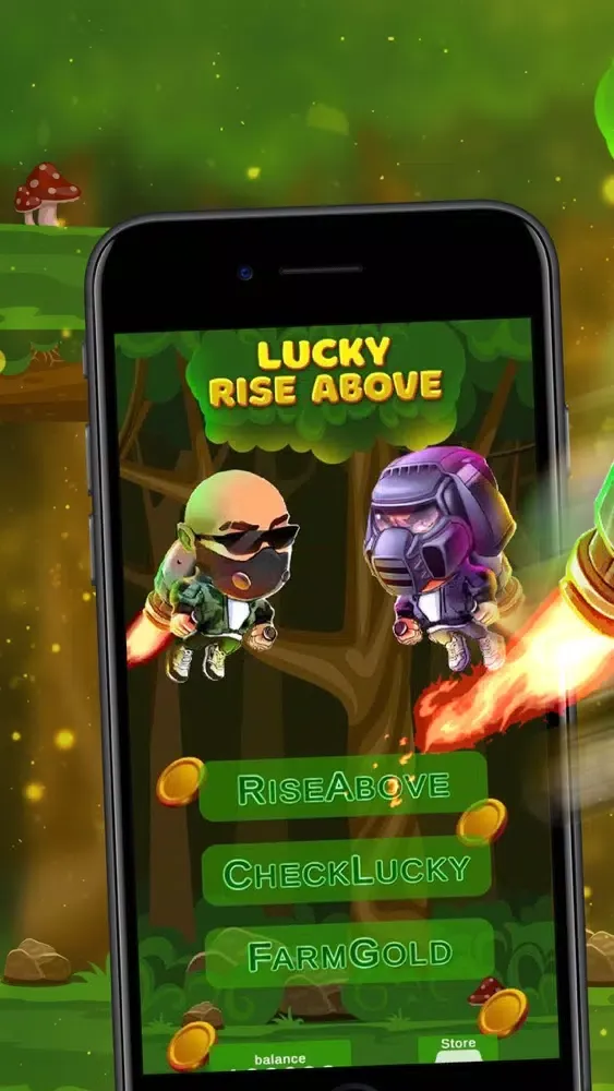 Ảnh chụp màn hình của Lucky Jet: Rise Above