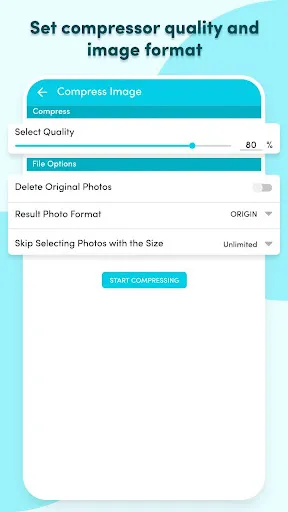 pCrop: Photo Resizer and Compr Screenshots