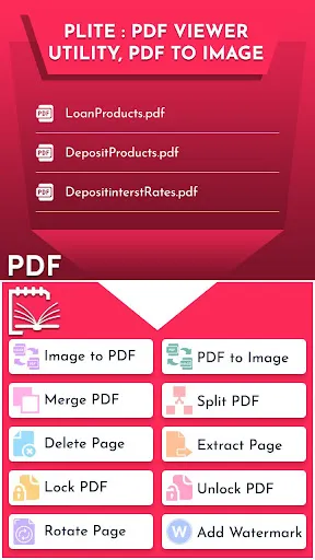 Screenshot di Plite: PDF Viewer, PDF Utility
