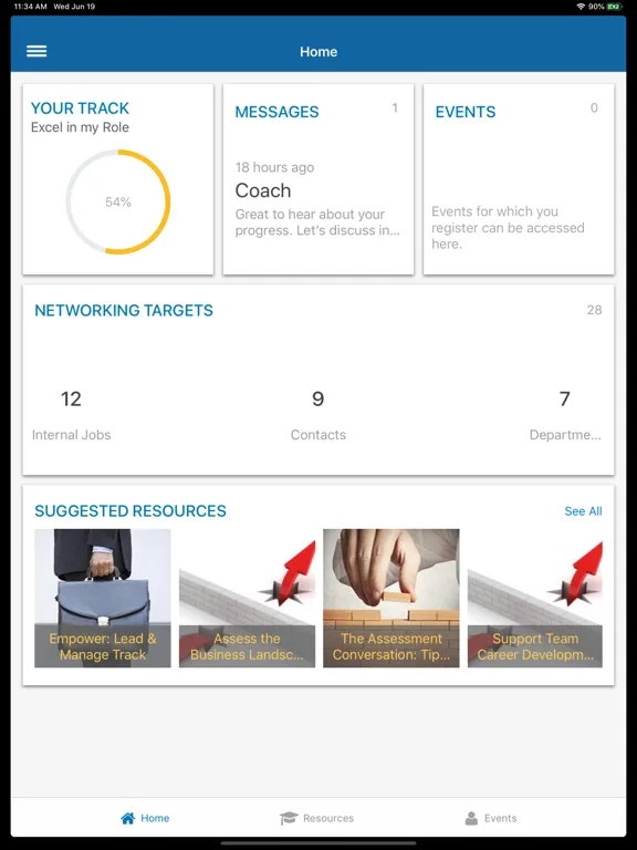 RiseSmart - Career Development iPad  Screenshots