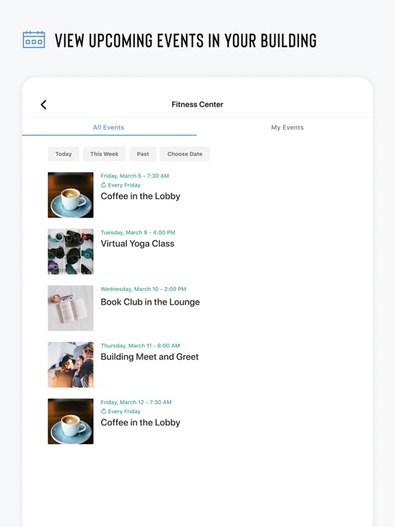 Altus Property Management iPad  Screenshots