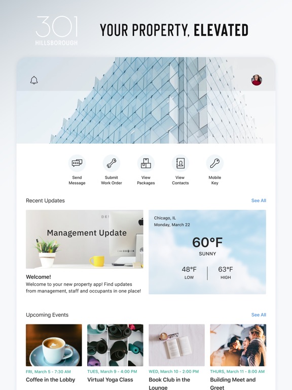 301H Tenant Experience iPad 应用截图