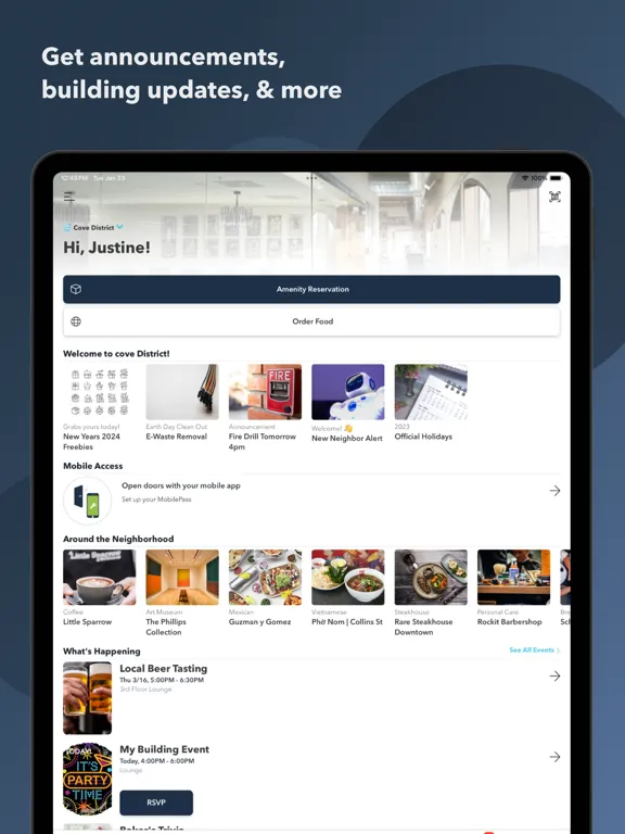 ภาพหน้าจอของ Piedmont Center ATL iPad 