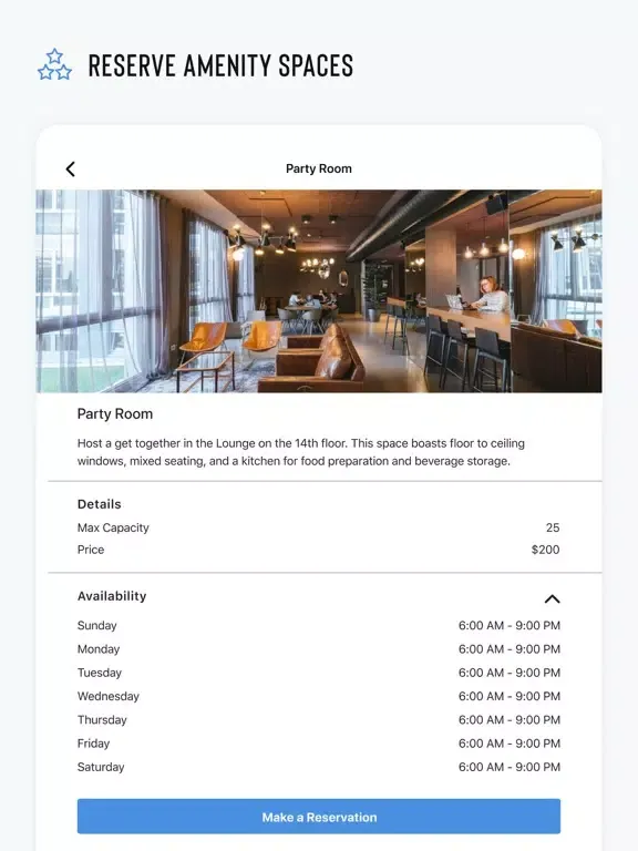 Ảnh chụp màn hình của The QUAD Uptown iPad 
