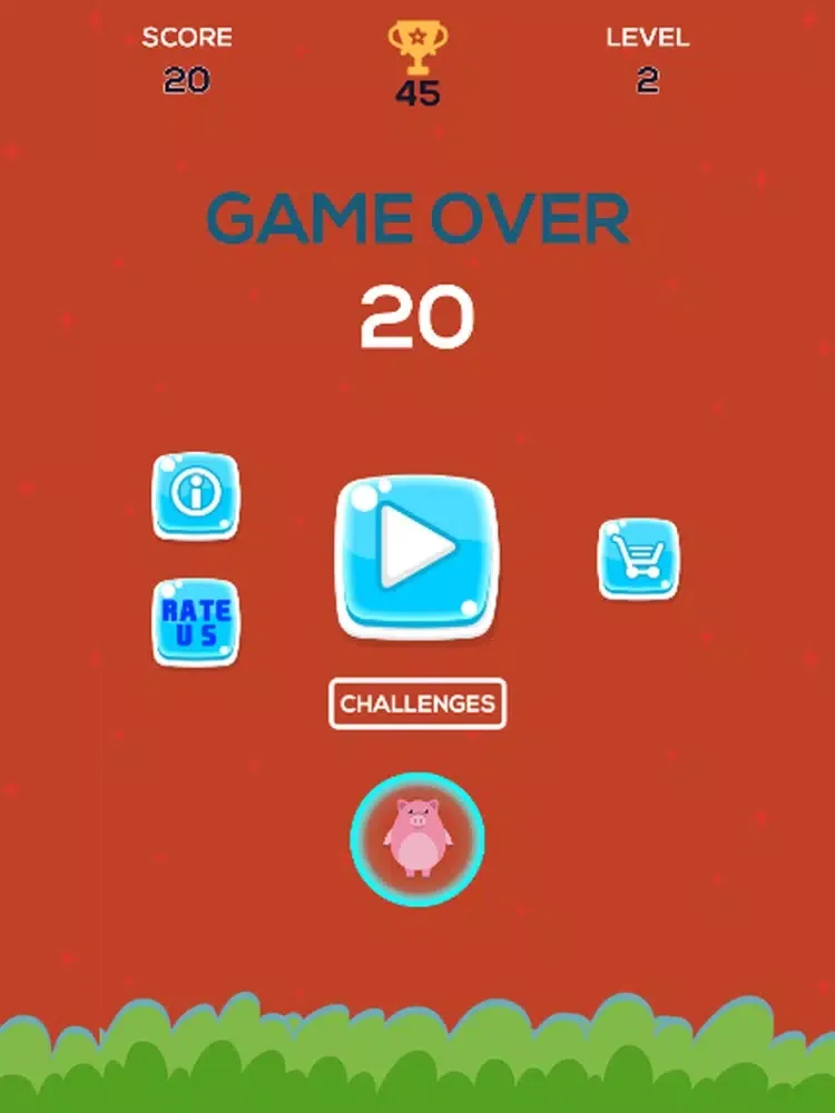 ภาพหน้าจอของ Pappa Pig Rise Up iPad