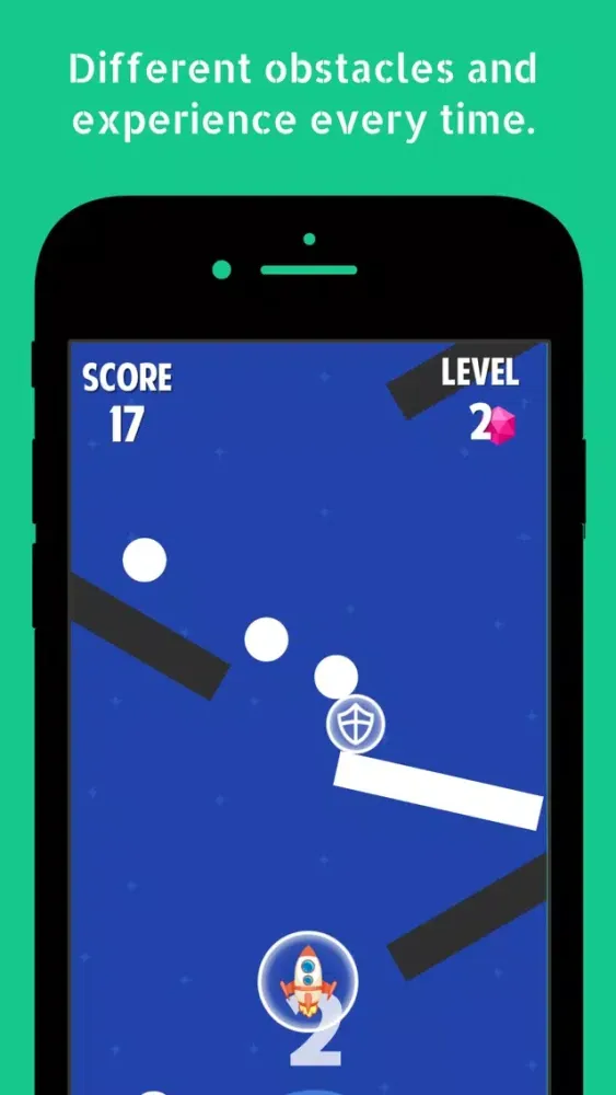 Captures d'écran de Bubble Go Up - Space Adventure