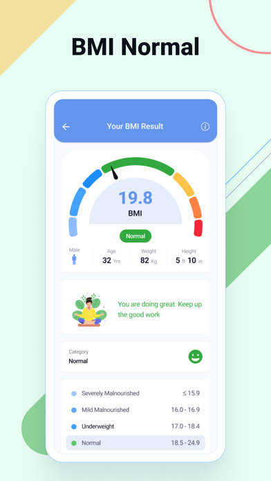 BMI Calculator- Weight Monitor Screenshots