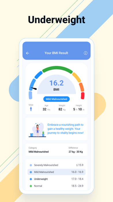 BMI Calculator- Weight Monitor Screenshots