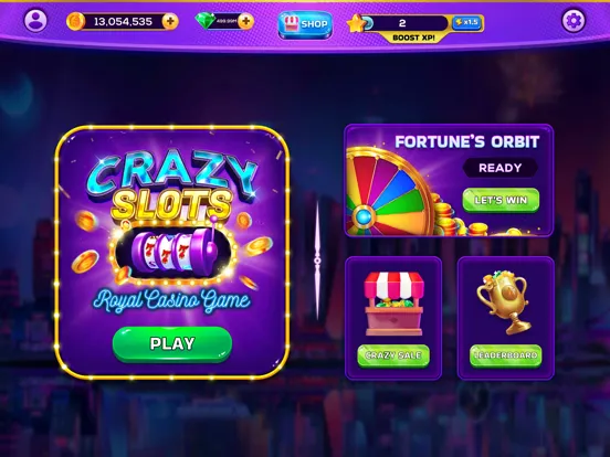 Crazy Slots: Royal Casino Game iPad 應用截圖
