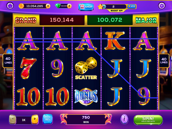 Crazy Slots: Royal Casino Game iPad 應用截圖