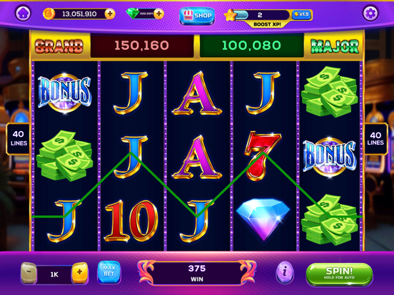 Crazy Slots: Royal Casino Game iPad 應用截圖