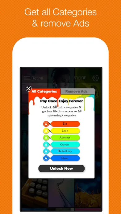 Capturas de tela do FexyPapers - Cool Wallpapers