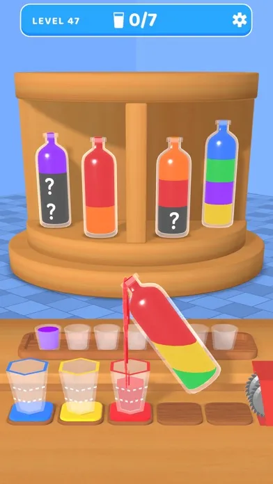 Tangkapan skrin Water Color Jam: Sort Puzzle