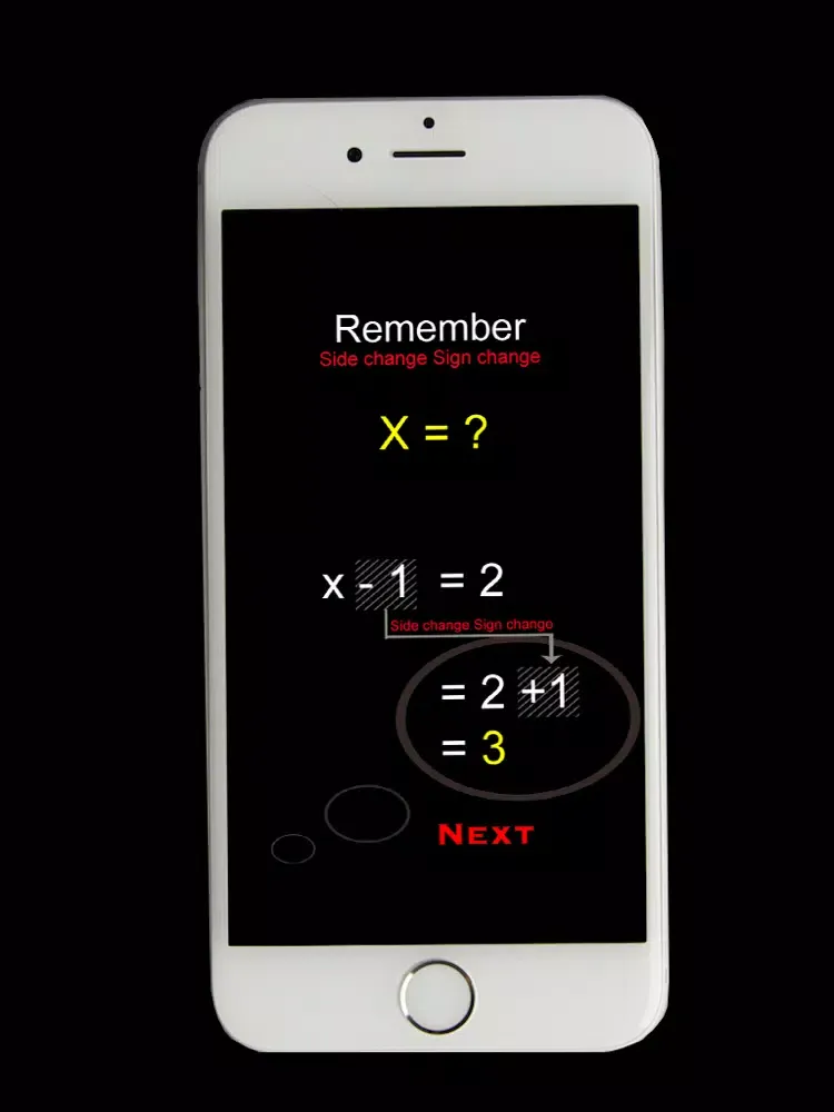 Tangkapan layar Algebra Quick Learning Game iPad 