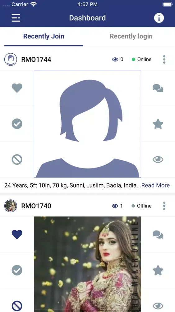 ภาพหน้าจอของ Rishta Maker Online