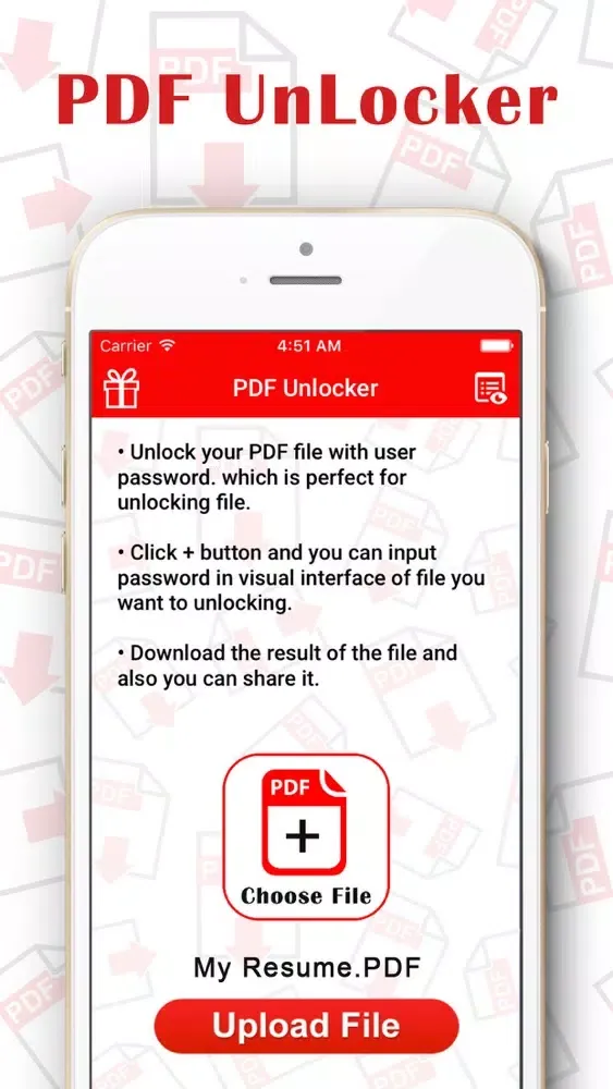 PDF Unlocker Screenshots