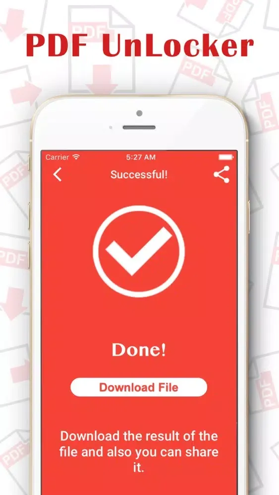 PDF Unlocker Screenshots