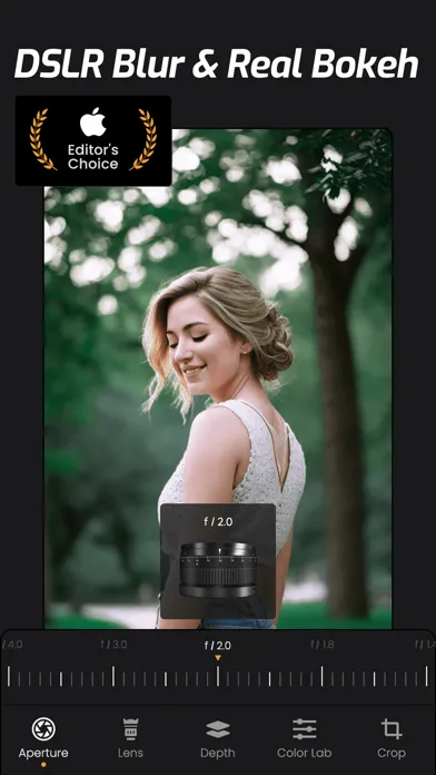 Ảnh chụp màn hình của ReLens Camera-DSLR Portrait