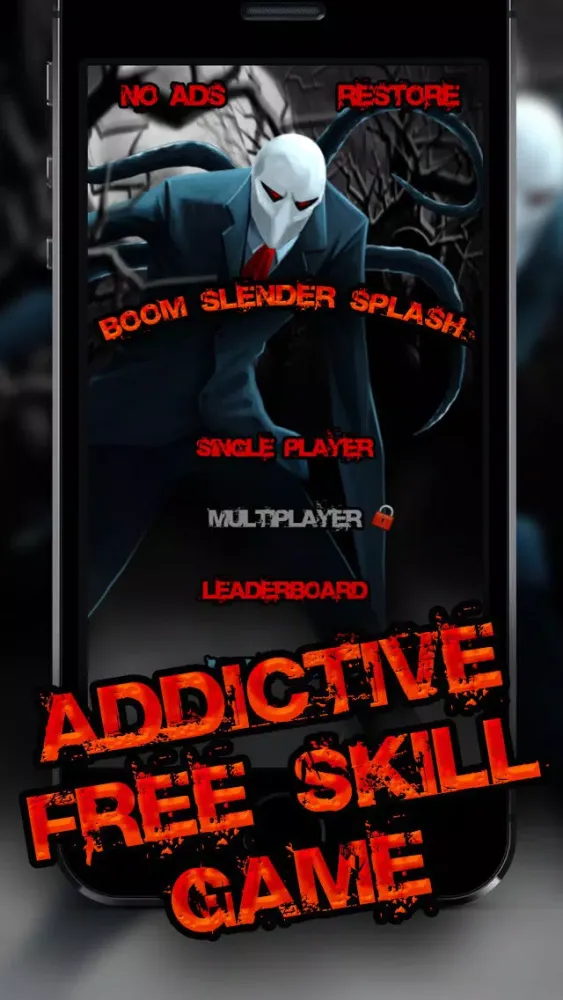 Boom Slender Splash - Connect and Match 3 Slenderman Multi-Player Free Puzzle Game Screenshots