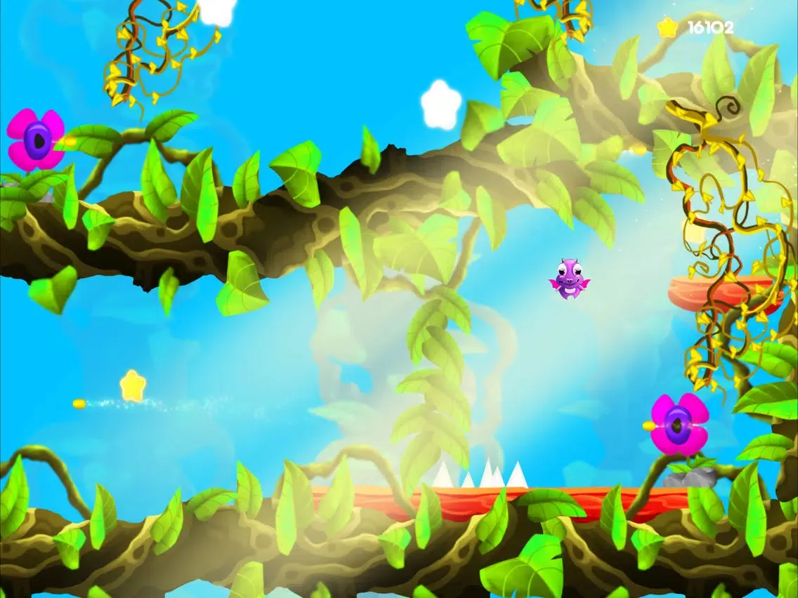 Dragonlings - Baby Dragon Jump Adventure iPad 应用截图