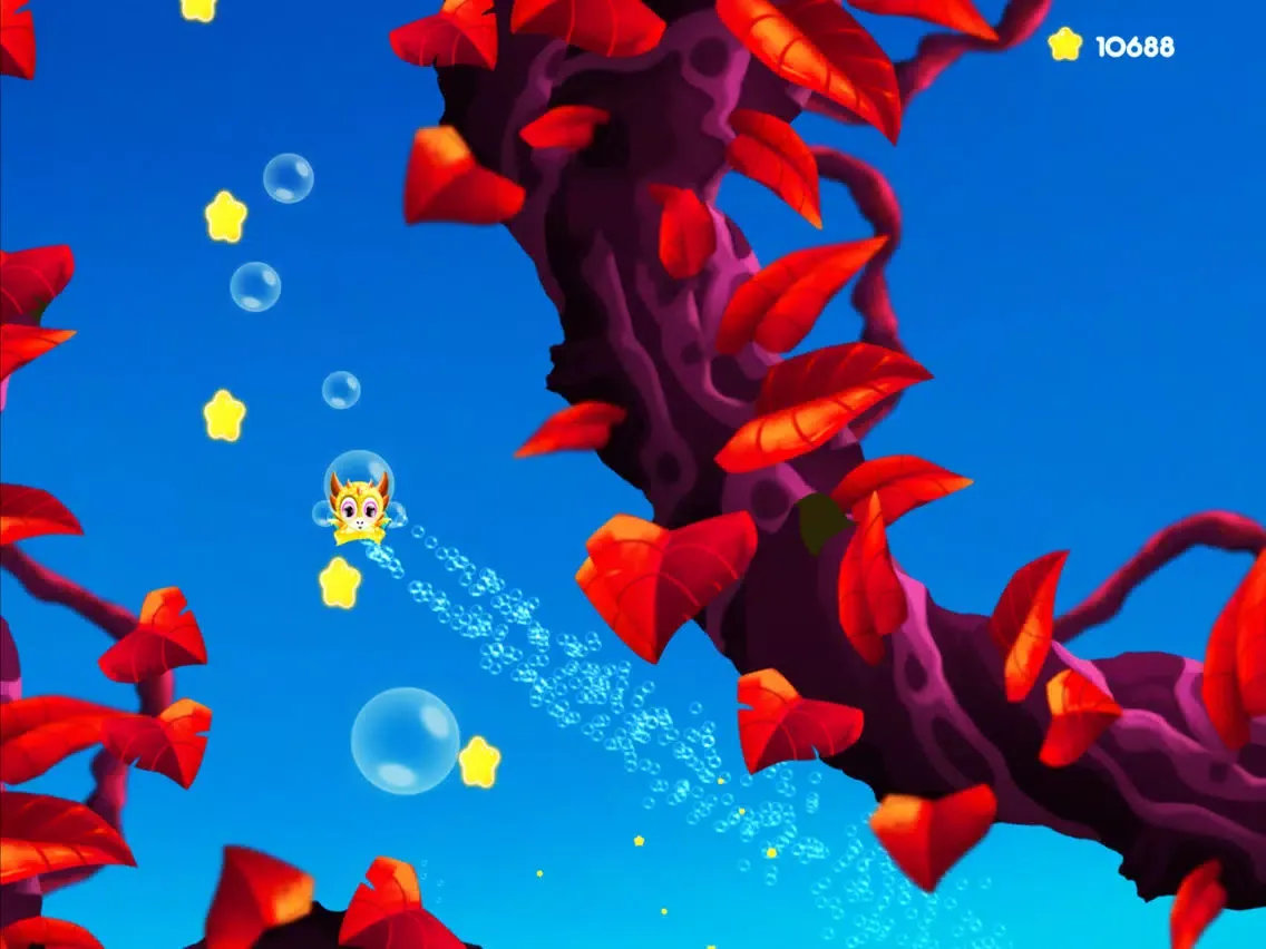 Dragonlings - Baby Dragon Jump Adventure iPad 应用截图