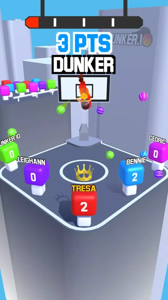Скриншоты Dunker.io - Basketball Game