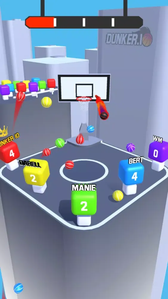 Скриншоты Dunker.io - Basketball Game