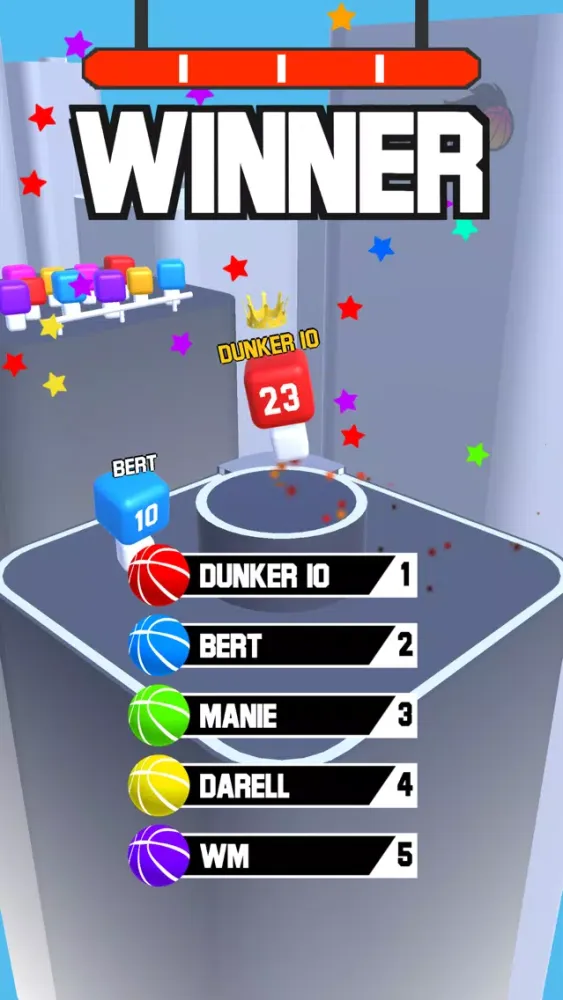 Скриншоты Dunker.io - Basketball Game