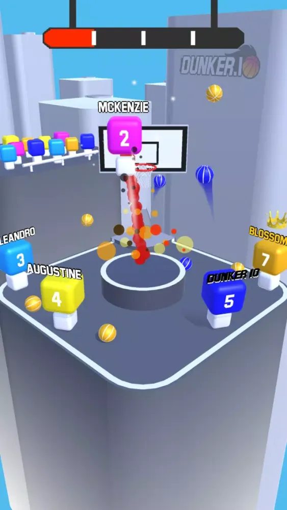 Скриншоты Dunker.io - Basketball Game