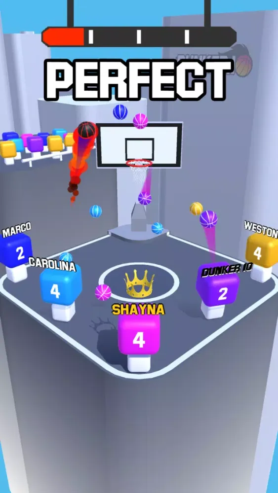 Скриншоты Dunker.io - Basketball Game