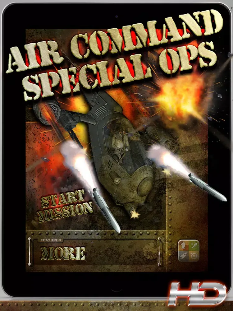 Air Command Special Ops Run - Desert Rush War Edition iPad  Screenshots
