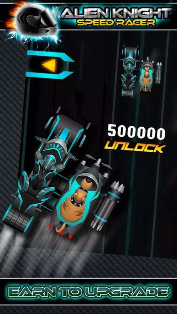 Alien Vs Knight Speed Racer Pro - A Bike Race Through Clash City Ekran Görüntüleri