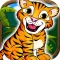 Baby Bengal Tiger Cub’s Fun Run in the Forest for Cool Kids and Youngsters