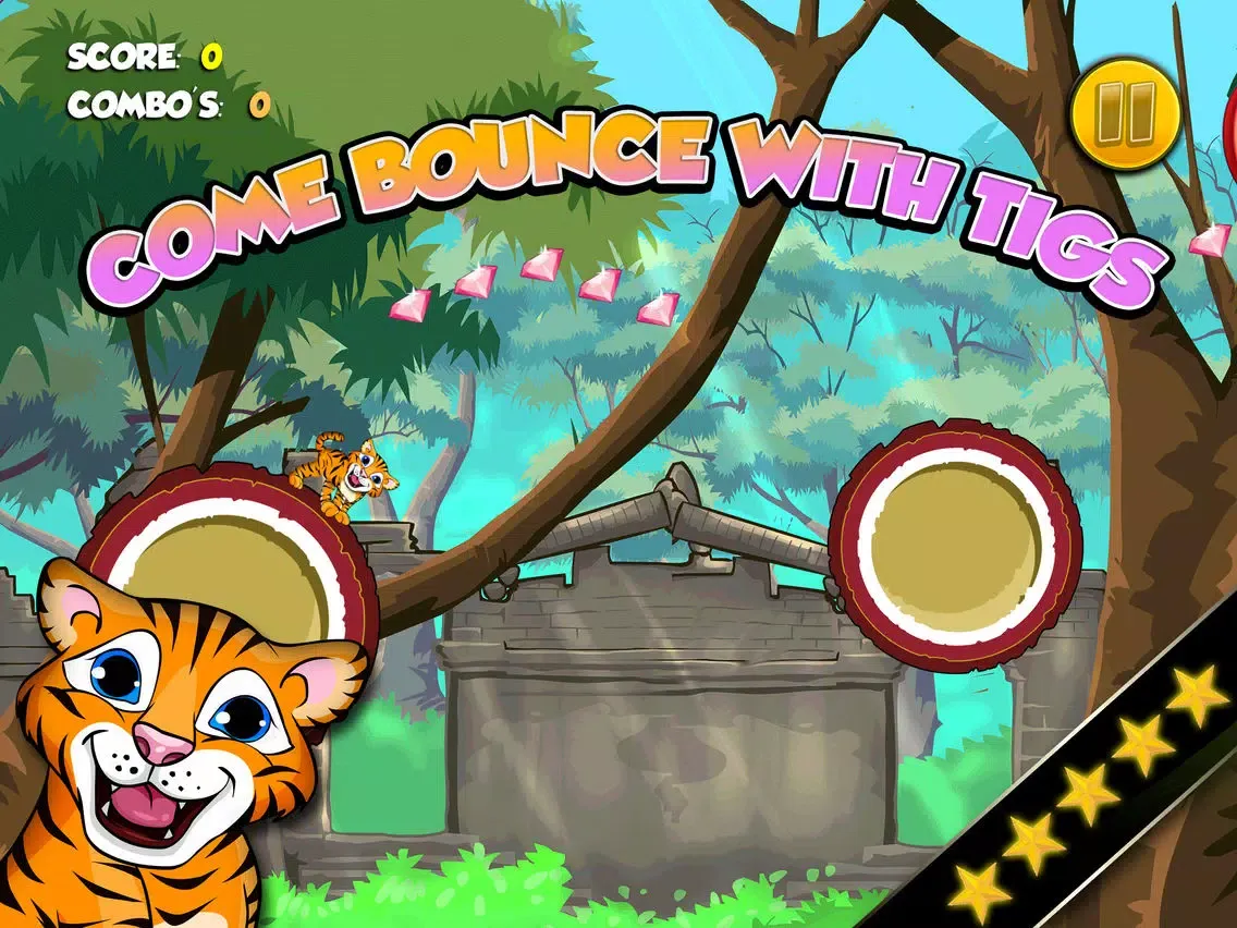 Baby Bengal Tiger Cub’s Fun Run in the Forest for Cool Kids and Youngsters iPad  Screenshots