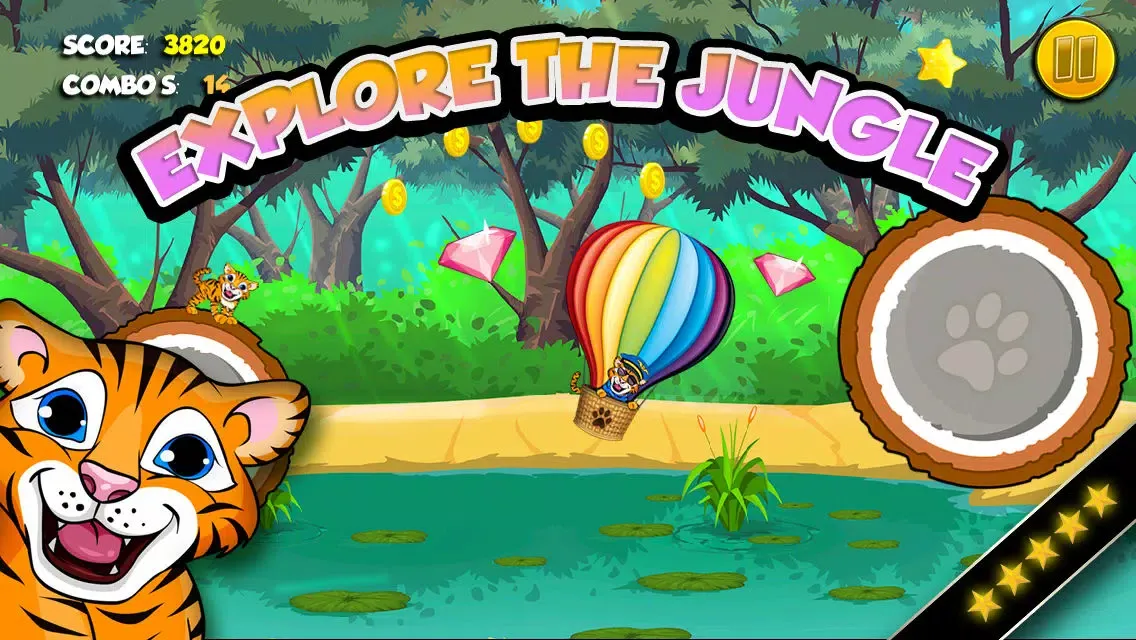 Baby Bengal Tiger Cub’s Fun Run in the Forest for Cool Kids and Youngsters Screenshots