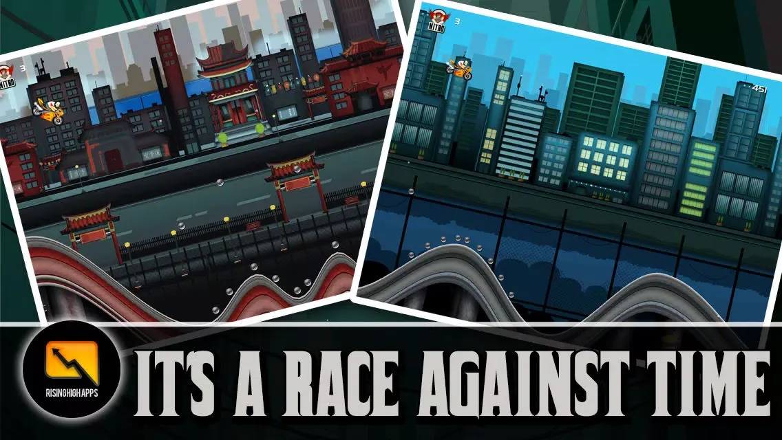 Скриншоты A Bike Race Squad - City Run Multiplayer Racing Free Edition