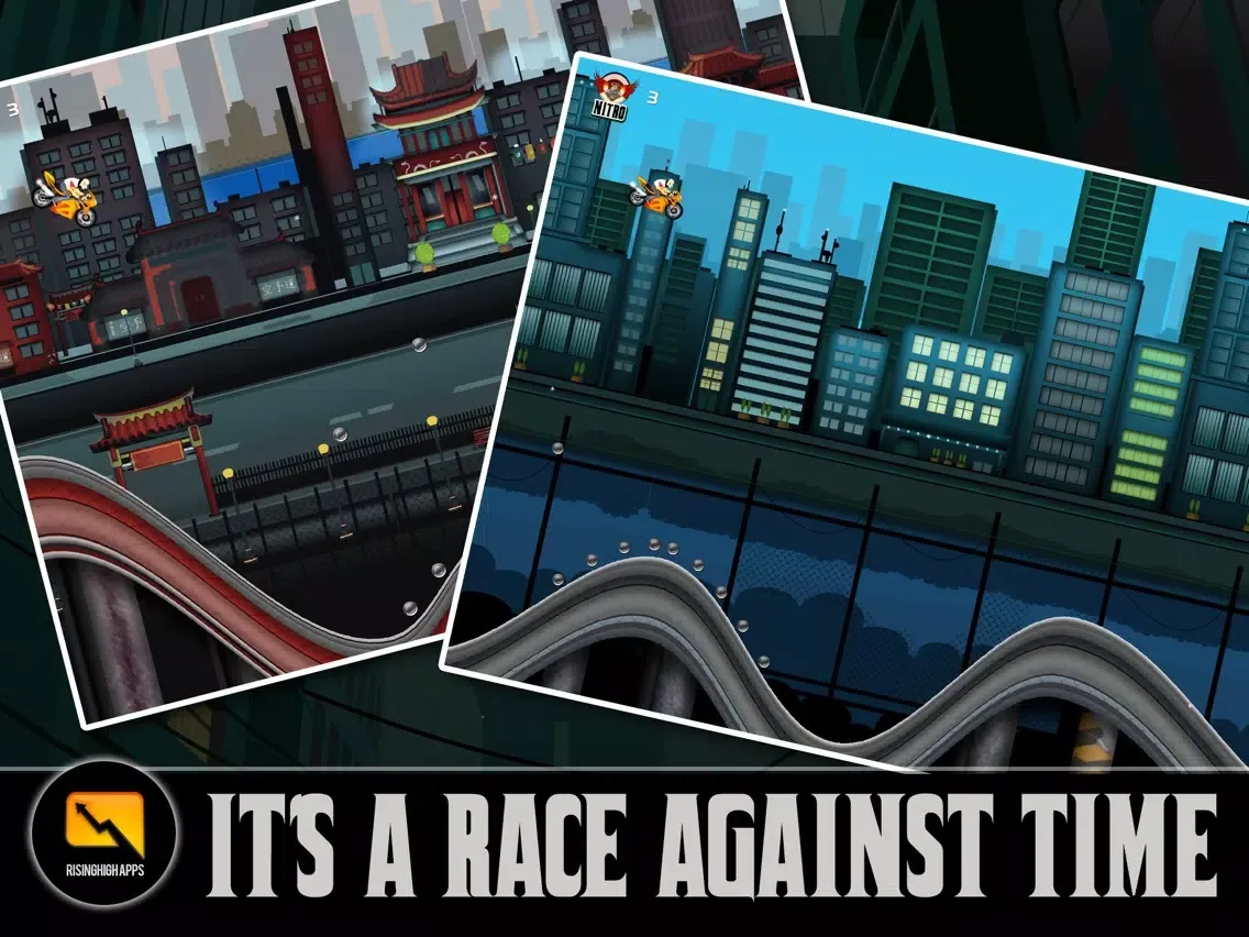 Bike Squad - Realtime Motorbike Multiplayer Pro Edition iPad  Screenshots