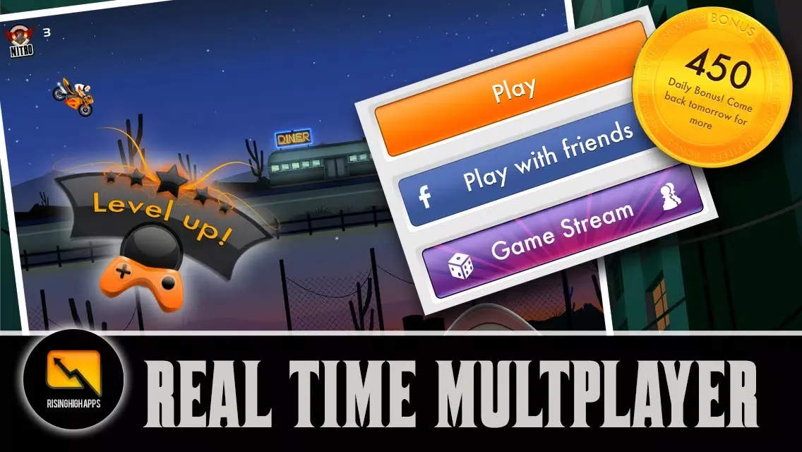Bike Squad - Realtime Motorbike Multiplayer Pro Edition Screenshots