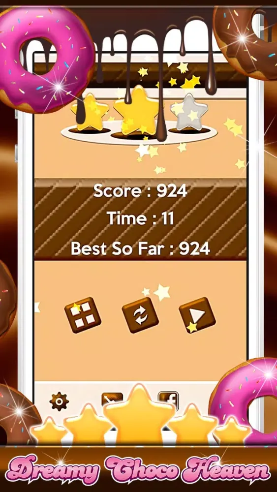 Скриншоты A Sweet Choco-late Donut Slash The Candy Blocks Pro