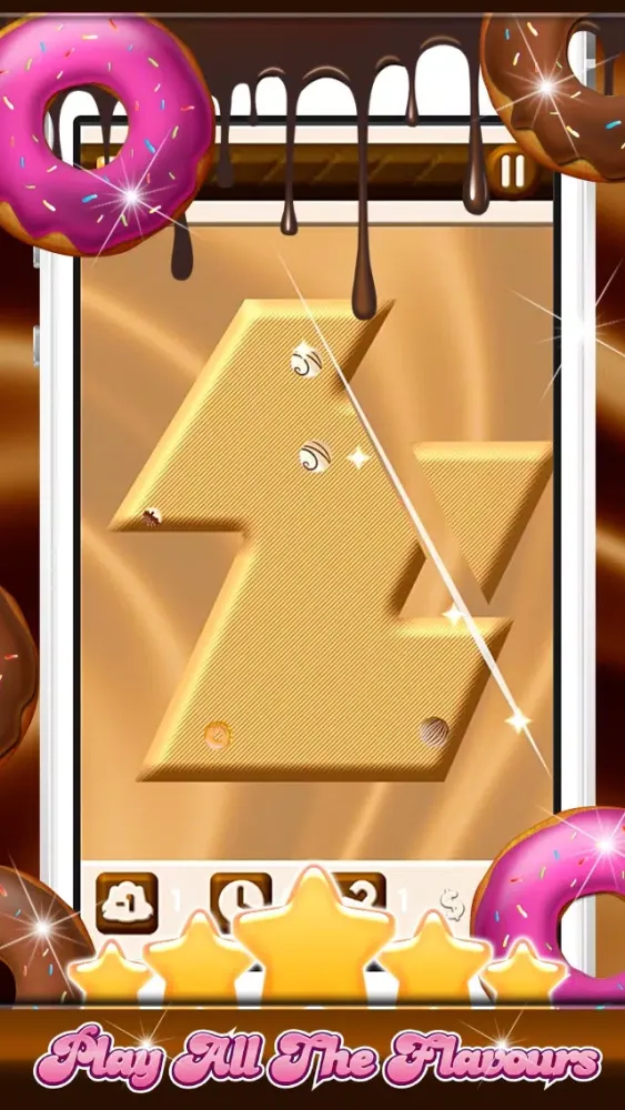 Скриншоты A Sweet Choco-late Donut Slash The Candy Blocks Pro