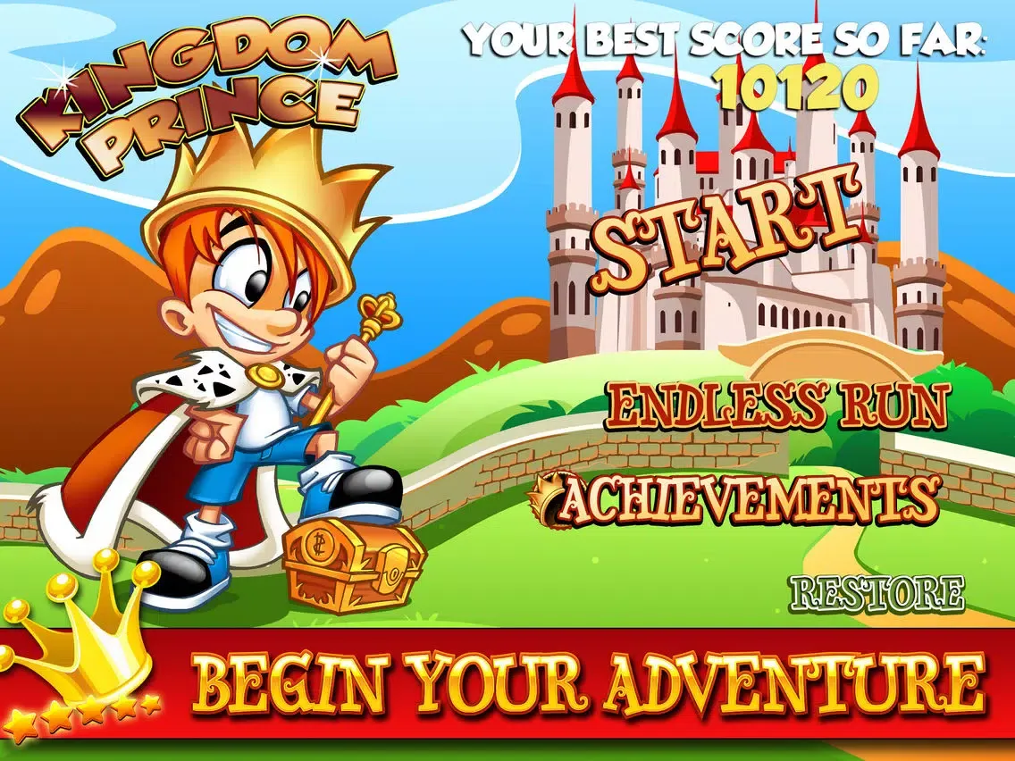 Kingdom Prince - The Castle Realms Hero Adventure Story Pro iPad  스크린샷