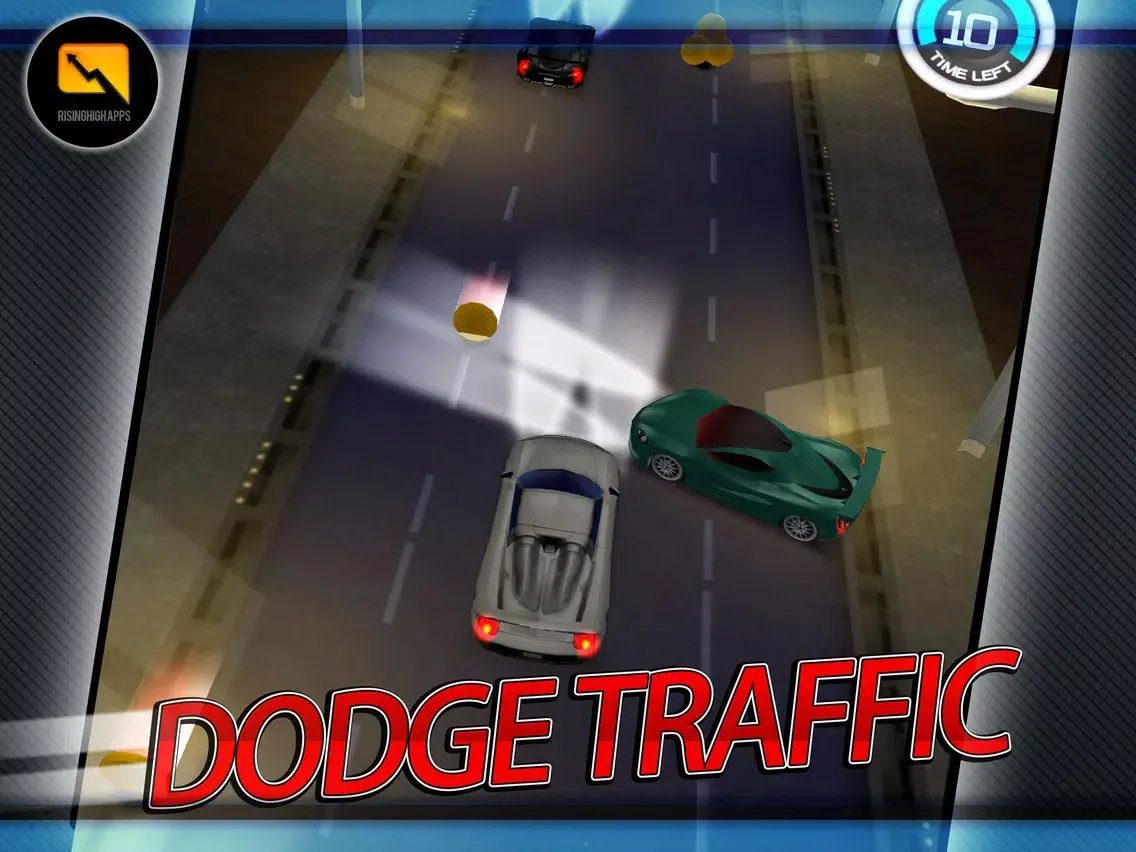 A Midnight Racer Pro - Top High Speed Car Racing Game iPad  スクリーンショット