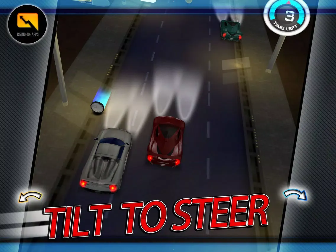 A Midnight Racer Pro - Top High Speed Car Racing Game iPad  スクリーンショット