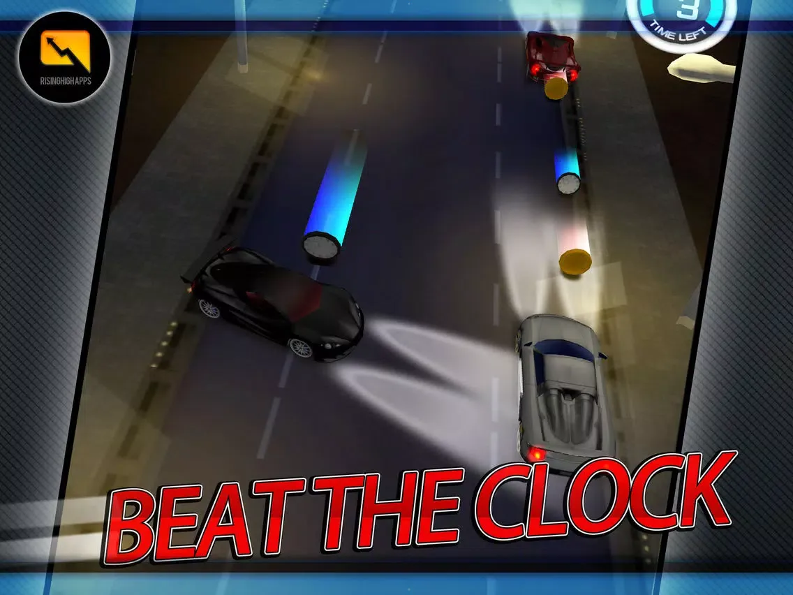 A Midnight Racer Pro - Top High Speed Car Racing Game iPad  スクリーンショット