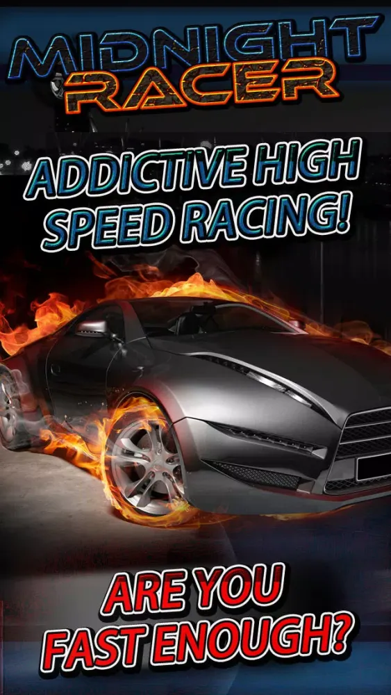 A Midnight Racer Pro - Top High Speed Car Racing Game スクリーンショット
