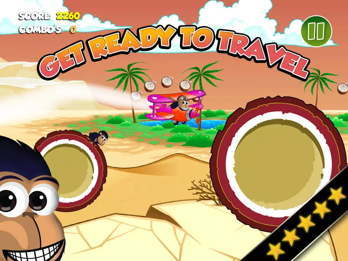 Super Swinging King Chimp’s Jungle Monkey Jump iPad  Ekran Görüntüleri
